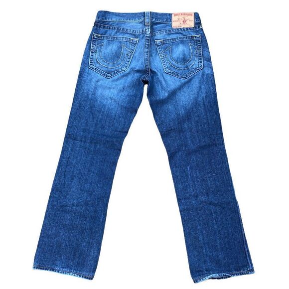 True Religion Jeans Size 32 BOBBY Blue - Picture 3 of 10